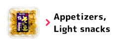 Appetizers, Light snacks